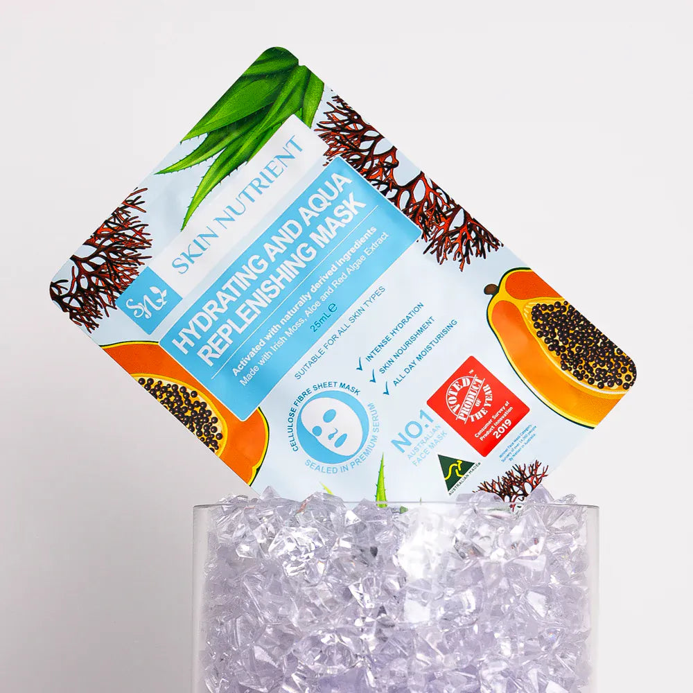Hydrating and Aqua Replenishing Face Mask (Box of 12)