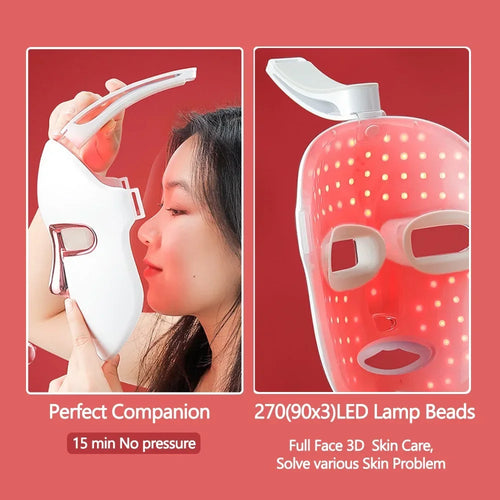 7 Colors LED Facial Mask | Wireless Face Care Treatment