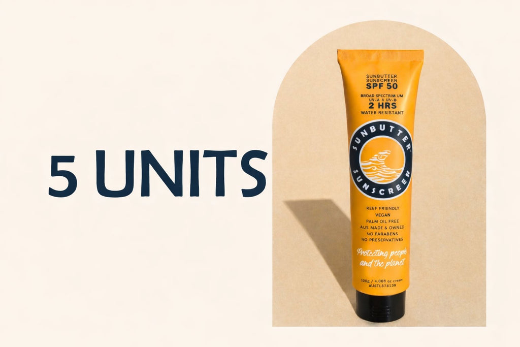 SunButter Skincare SPF50 TUBE- 5 Units